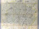 une vieille carte de la ville de Londres et de ses banlieues environnantes