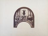 la photo d'une photo représentant un homme sur un pont