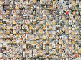une image représentant un collage de photos de personnes et de bâtiments