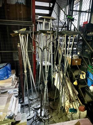 a lot of tools that are sitting on the floor