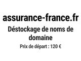 a black and white image of a sign that says assurance france