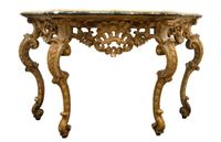 Grande console « Roma », style Louis XV, milieu du XVIIIe si… (photo 2)