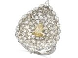 an image of a diamond and white gold ring