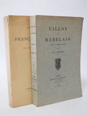 two books are sitting side by side on a white surface