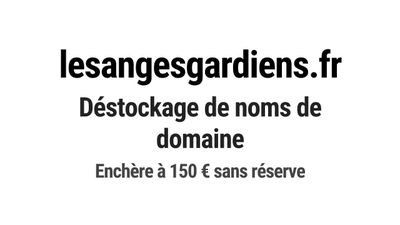 Nom de domaine lesangesgardiens.