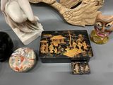 a lot of items that are sitting on a table