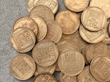 a lot of coins that are on the floor