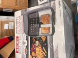 a box of food sitting on top of a table