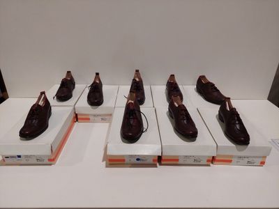 Lot de 9 paires - LUXAT - Chaussures derbies Harpade - Cuir …