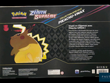 packaging design for a pokemon toy with a pikachu - wax figure