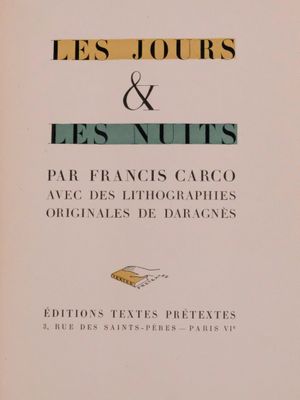 a close up of a book on a table with a white background
