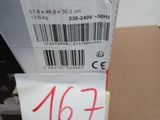 a box with a label on it sitting on a table