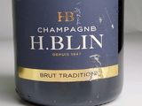 a bottle of champagne that is sitting on a table
