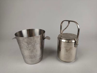 Aldo TURA (1909-1963) pour MACABO, vers 1960. Seau à glaçon …