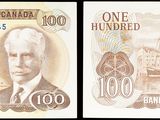 deux photos d'un billet de banque canadien sur lequel figure l'image d'un homme