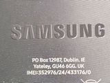 the back of a samsung phone with the logo on it
