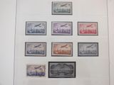 a picture of a collection of stamps on a wall