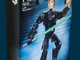 a box with a lego star wars figure in it