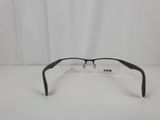 a close up of a pair of glasses on a white surface
