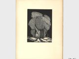 une photo d'un dessin représentant un éléphant sur une feuille de papier