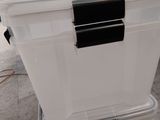 a large white box sitting on top of a table