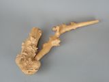 a piece of bone on the table next to a piece of bone