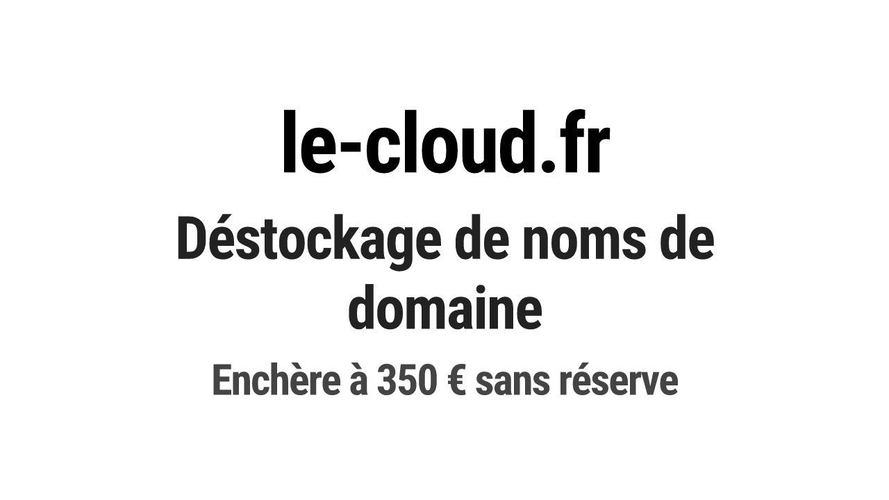 Destockage & Invendus