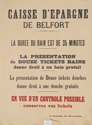 affiche française représentant une gare avec un train sur les voies