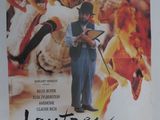 une image représentant une affiche de film sur laquelle figure un homme tenant un téléphone portable