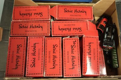 a box full of different types of candy in it