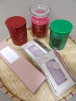BOUGIES PARFUMEES - Lot de 3 bougies parfumée, 1 diffuseur, …