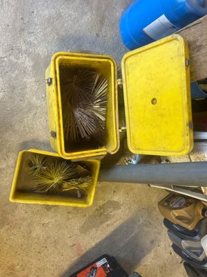 a lot of tools that are sitting on the floor