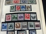 a book with a bunch of stamps on it