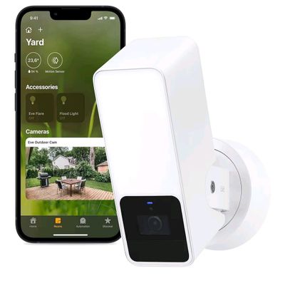 Caméra avec projecteur EVE - Vison nocturne - Détecteur de mouvement - - Photo 1