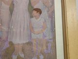 a picture of a painting of a group of children