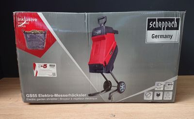 Broyeur de végétaux SCHEPPACH 2400 W - 45L (Livré avec sac c…