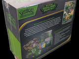 a box with a game inside of it on a black background