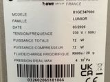 a label on the back of a machine that says edafm