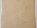 a close up of a sheet of paper with writing on it