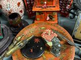 a lot of items that are sitting on a table