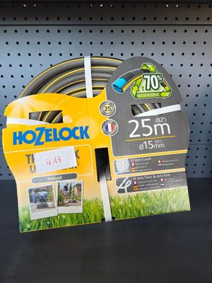 two hoses that are sitting on a shelf next to each other