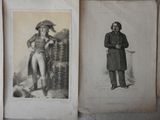 an old book with two pictures of a man and a woman standing next to each other