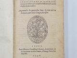an open book with a picture of a seal on it