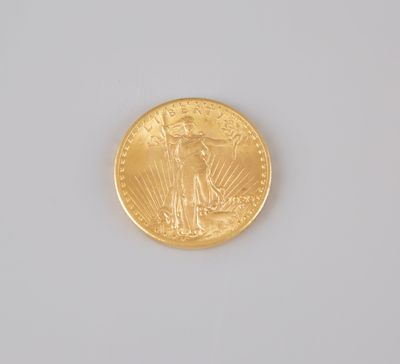 an image of a gold coin on a white surface