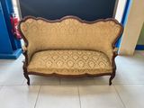 a couch that is sitting on the floor in the room