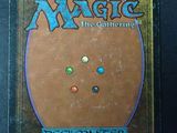 a close up of a card game box on a table