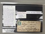 a picture of a refrigerator with a lot of papers on it