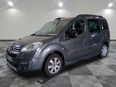 citroen van parked on a checkered tile floor in a showroom
