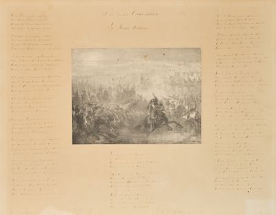 une image représentant une image d'une bataille en cours