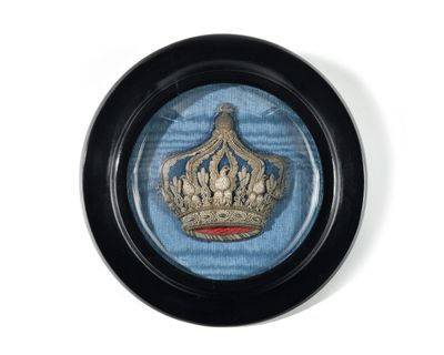 Motif de tapis de selle à la couronne impériale d’officier d… - Photo 1